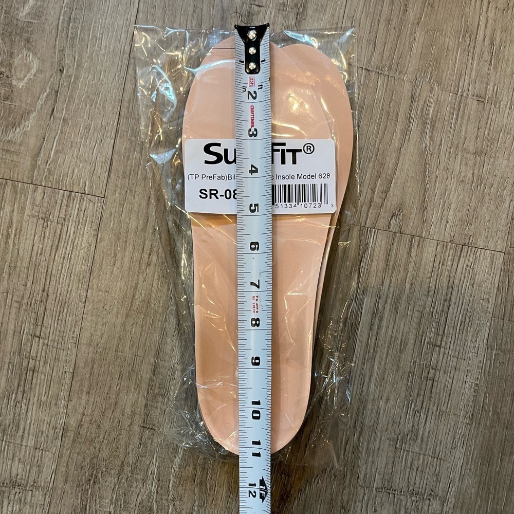 Sure Fit SR-08V Bilam Diabetic Insole in Soft Beige Model 628 - Picture 7 of 7